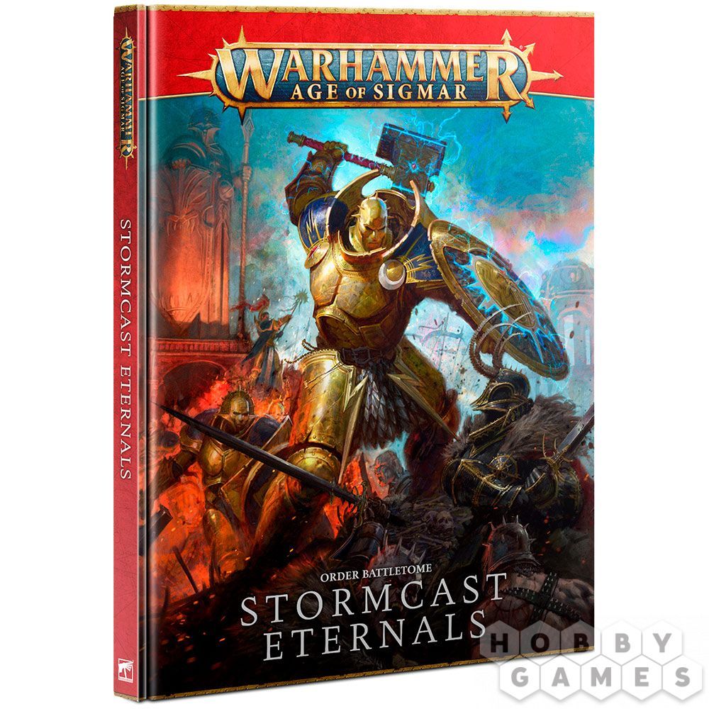 

Настольная игра Games Workshop STORMCAST ETERNALS BATTLETOME: STORMCAST ETERNALS (HB) ENG (60030218007) (9781839064579)