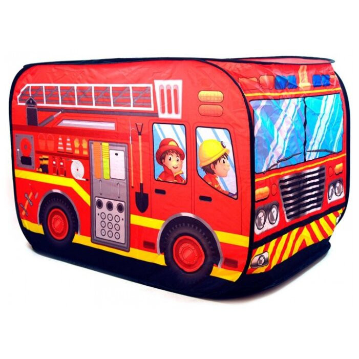

Детская палатка Bambi HF096 Пожарный фургон 100х70х70 см