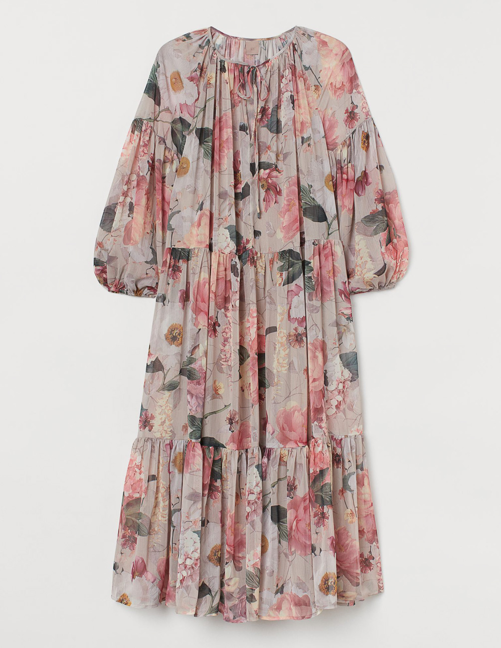 

Платье H&M Ж1071606 цвет бежевый XL