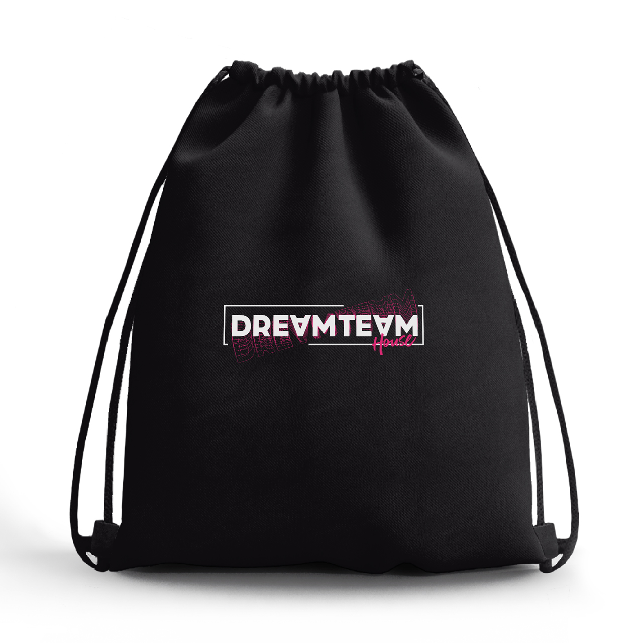 

Сумка для обуви Тиктокерский дом Дрим Тим Хаус (Dream Team House) (10428-3034-2) Чёрная