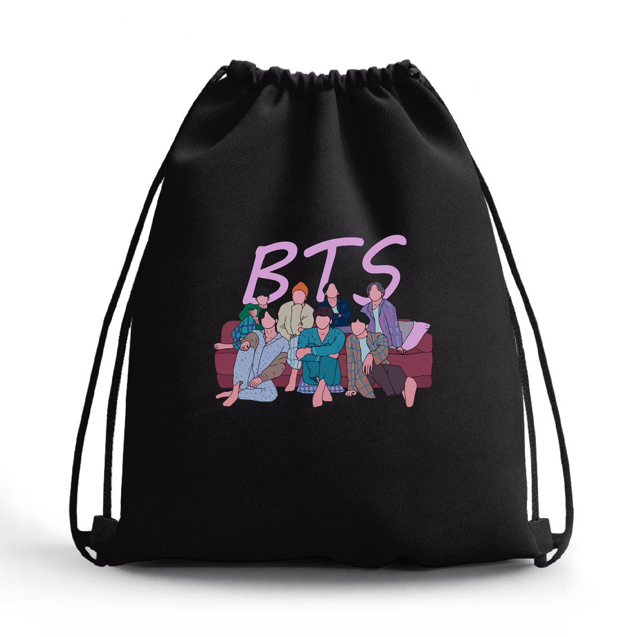 

Сумка для обуви БТС (BTS) (10428-3256-2) Чёрная