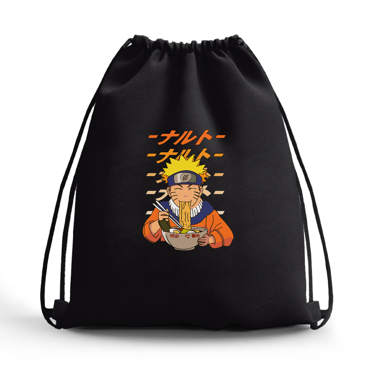 

Сумка для обуви Наруто Узумаки (Naruto Uzumaki) (10428-2818-2) Чёрная