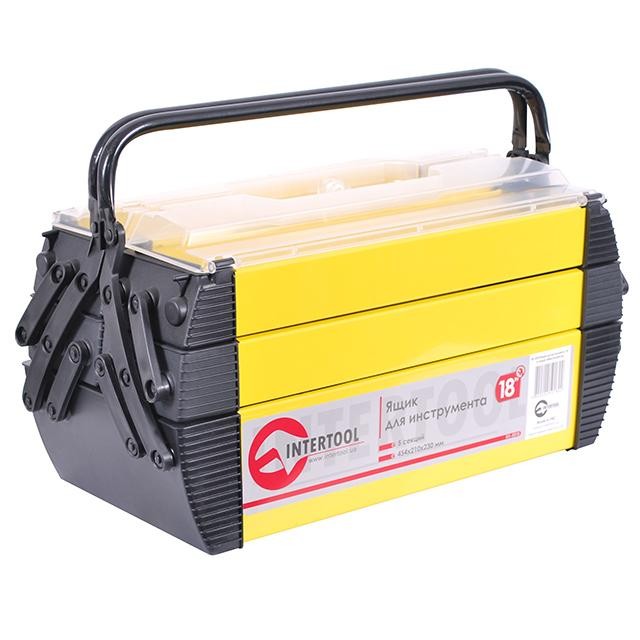 

Ящик для инструментов INTERTOOL BX-5018 металлический