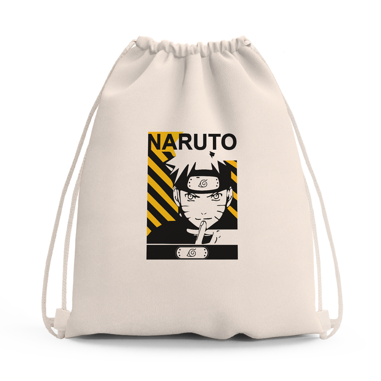 

Сумка для обуви Наруто Узумаки (Naruto Uzumaki) (10428-3041-1) Бежевая