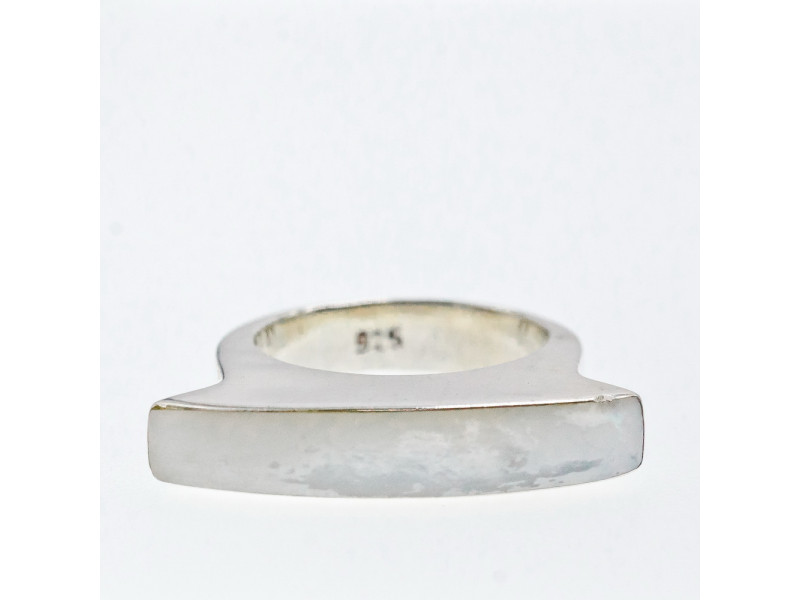 

Серебряное кольцо с перламутром Уникальность Натуральный Sky Jewelry 002722