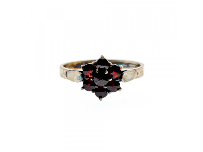 

Серебряное кольцо 925 проба с Альмандином Натуральный Sky Jewelry 001953