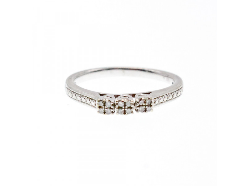 

Серебряное кольцо 925 проба с камнями белый Топаз Натуральный Sky Jewelry 002024