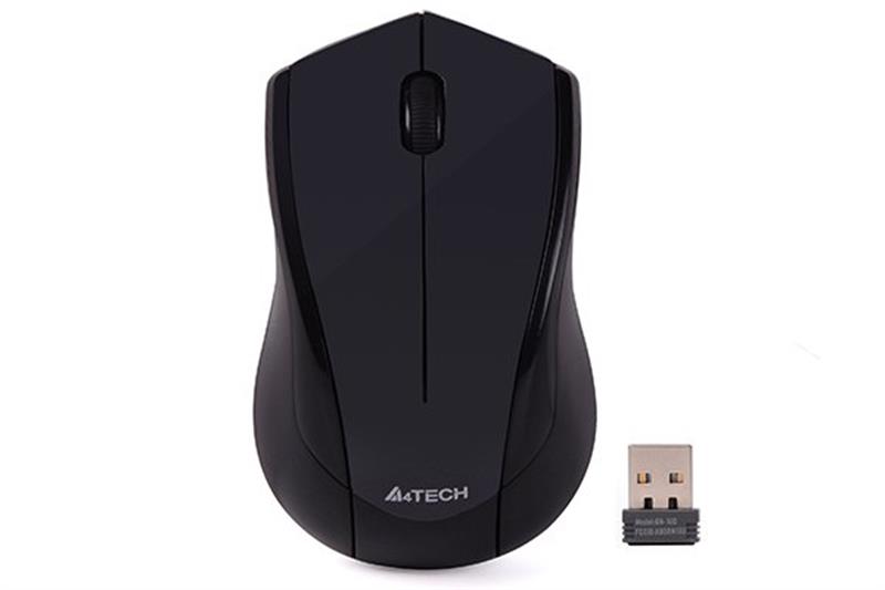 

Мышь беспроводная A4Tech G3-400N Glossy Grey USB V-Track