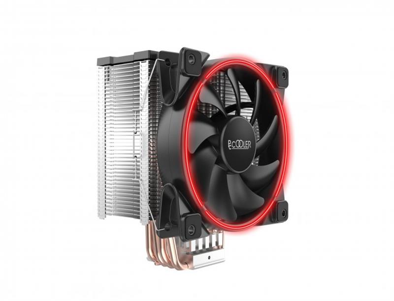 

Кулер процессорный PCCooler GI-X5R V2 Red 148х126х85 мм, 4-pin