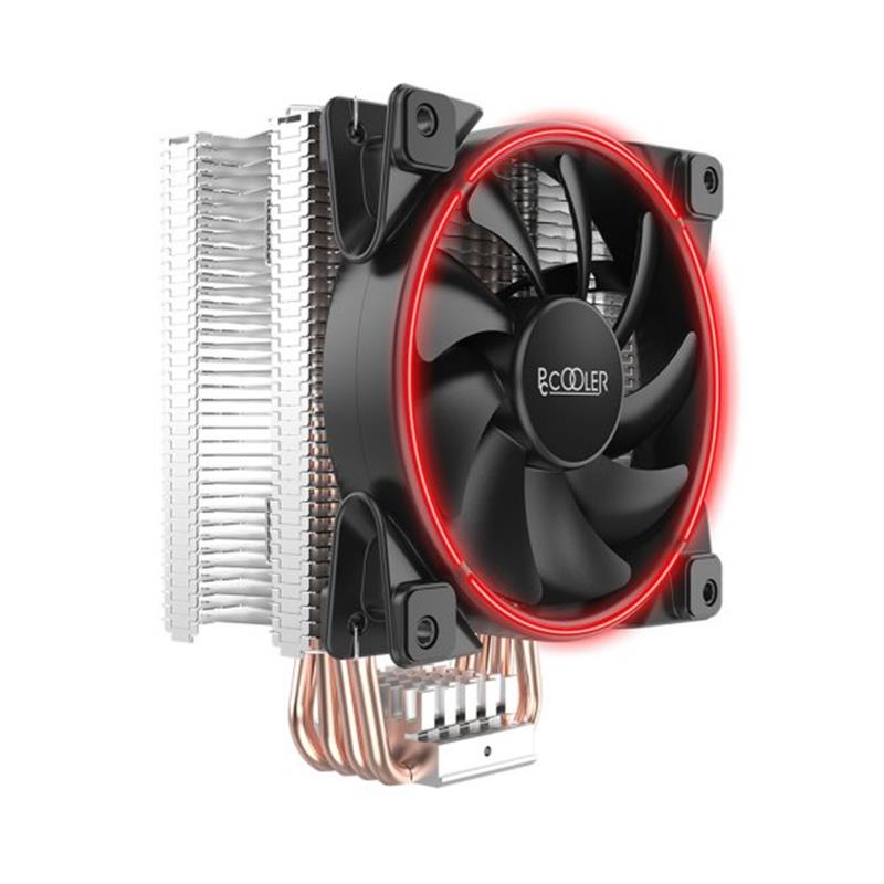 

Кулер процессорный PCCooler GI-X4R V2 Red 148х124.5х84 мм, 4-pin