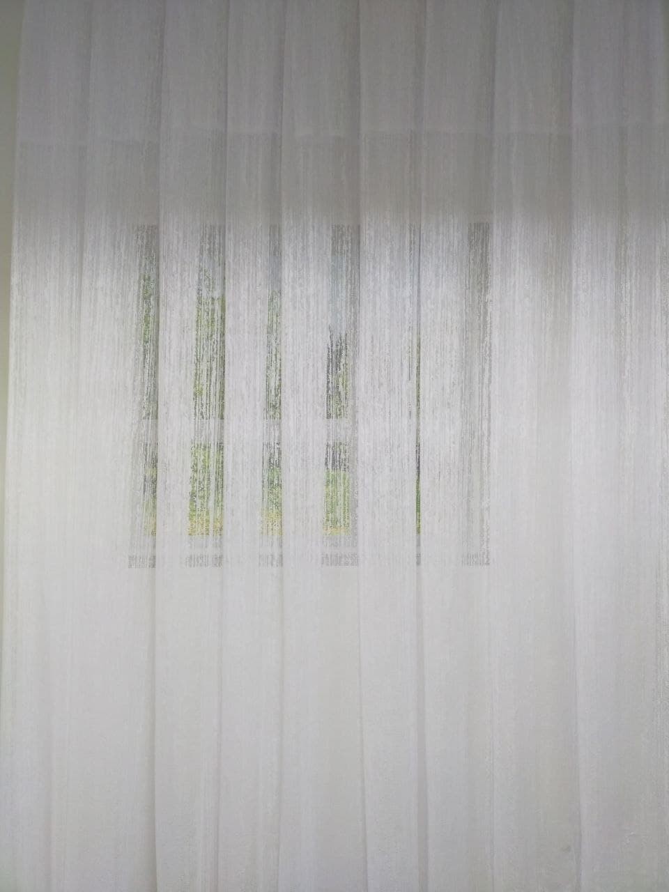 

Тюль Полосы Жаккардовая белый 300х250