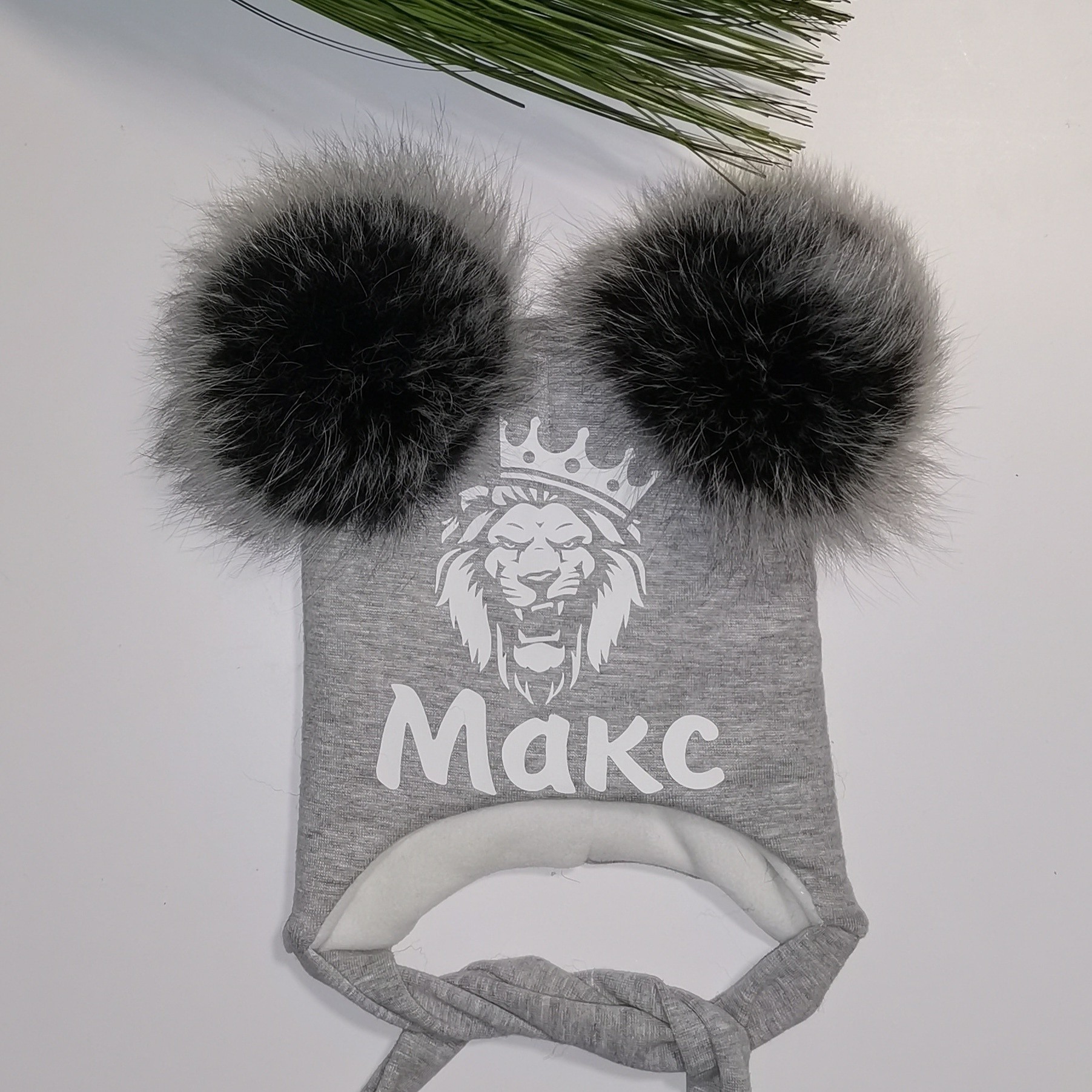 

Зимняя шапочка Amika_brand с любой надписью размер - серая 088, Зимняя шапочка Amika_brand с любой надписью размер 52-54 серая 088