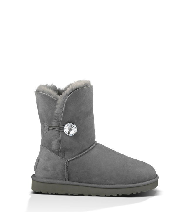 

Угги короткие Bailey Button Bling Grey 3349 Серый 40