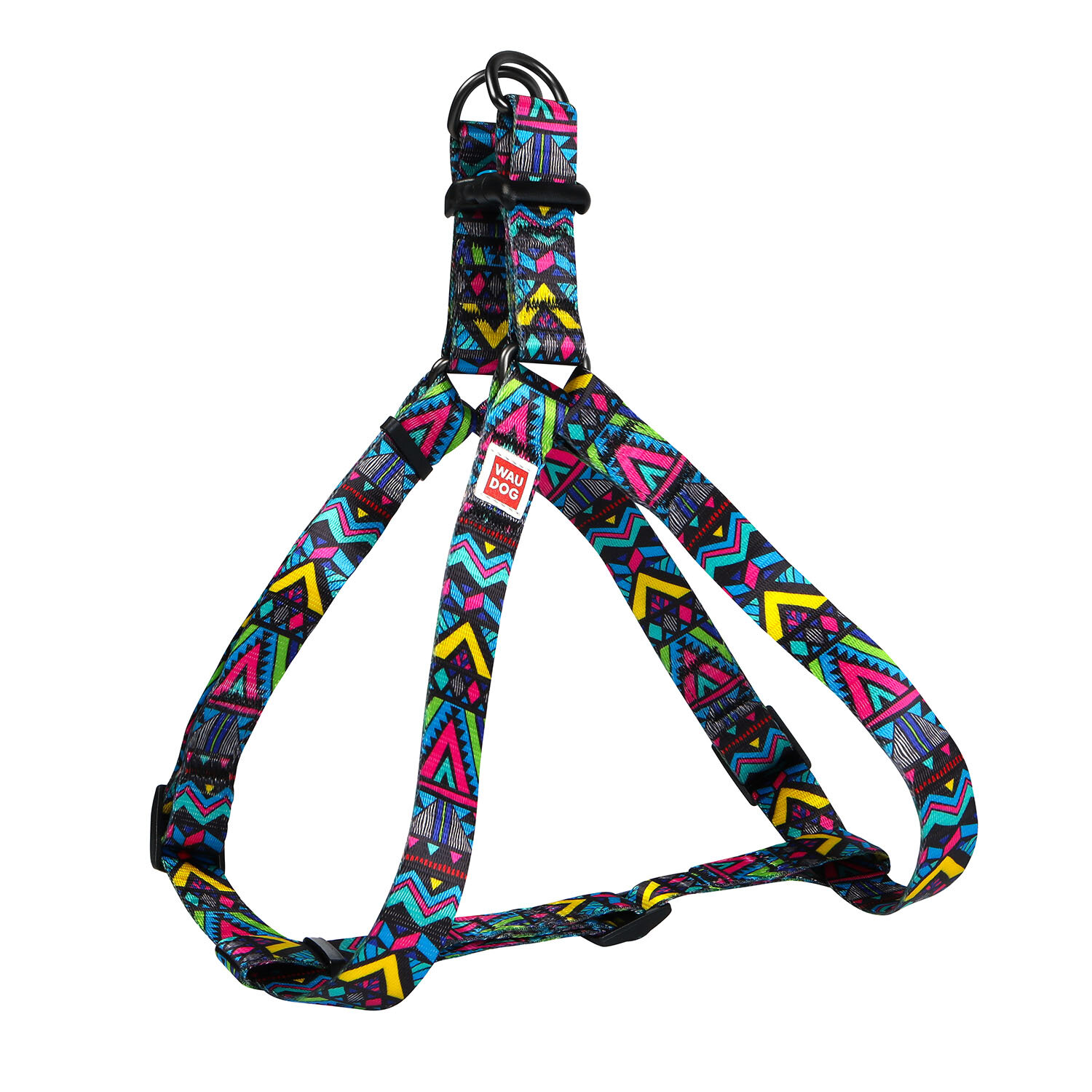 

Шлея для собак с рисунком Инди Nylon WAUDOG ш. 25 мм, дл. 60-90 см WAUDOG BGL-WD-2110
