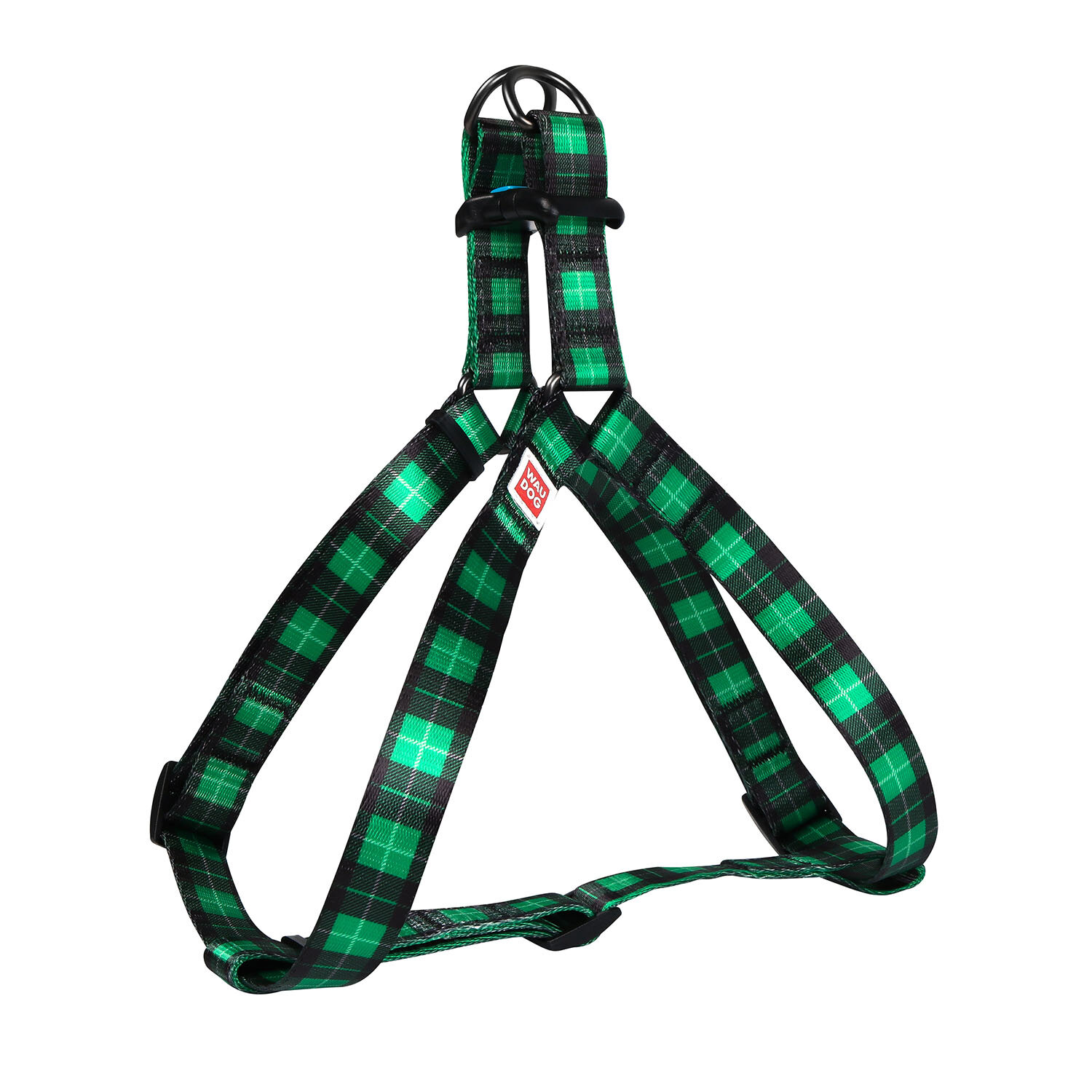

Шлея для собак с рисунком Шотландка зеленая Nylon WAUDOG ш. 20 мм, дл. 50-80 см WAUDOG BGL-WD-2159