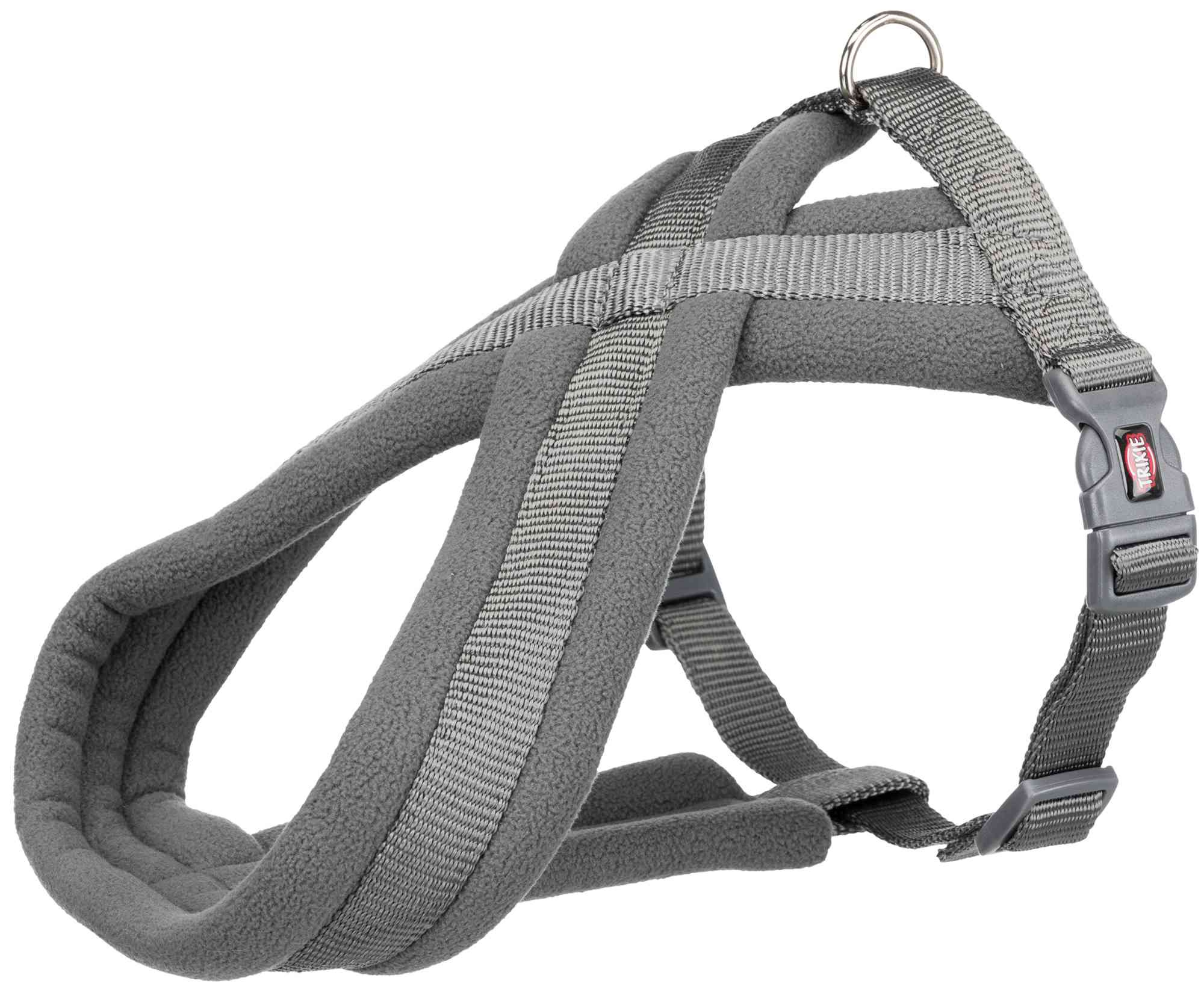 

Шлея для собак нейлоновая графитовая Premium Touring Harness 35–50 см/ 20 мм Trixie BGL-TX-1346