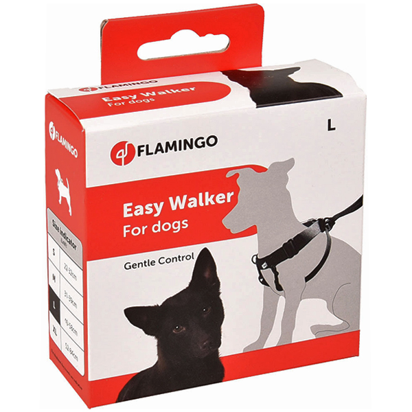 

Тренировочная шлейка для собак EASY WALKER 40-58 см Flamingo BGL-KF-352