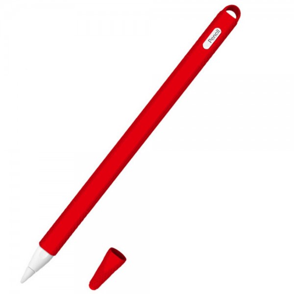 

Чехол TPU Goojodoq Hybrid Ear для стилуса Apple Pencil 2 Red тех.пак