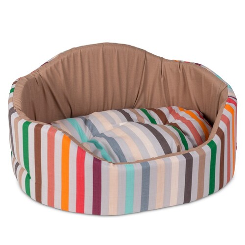 

Лежак для кошек и собак бежевый CORAL 46 x 36 x 24 см Природа BGL-PR-2439
