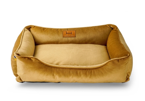 

Лежак для кошек и собак Dreamer Velur Caramel 70 x 50 см Harley & Cho BGL-HL-2102