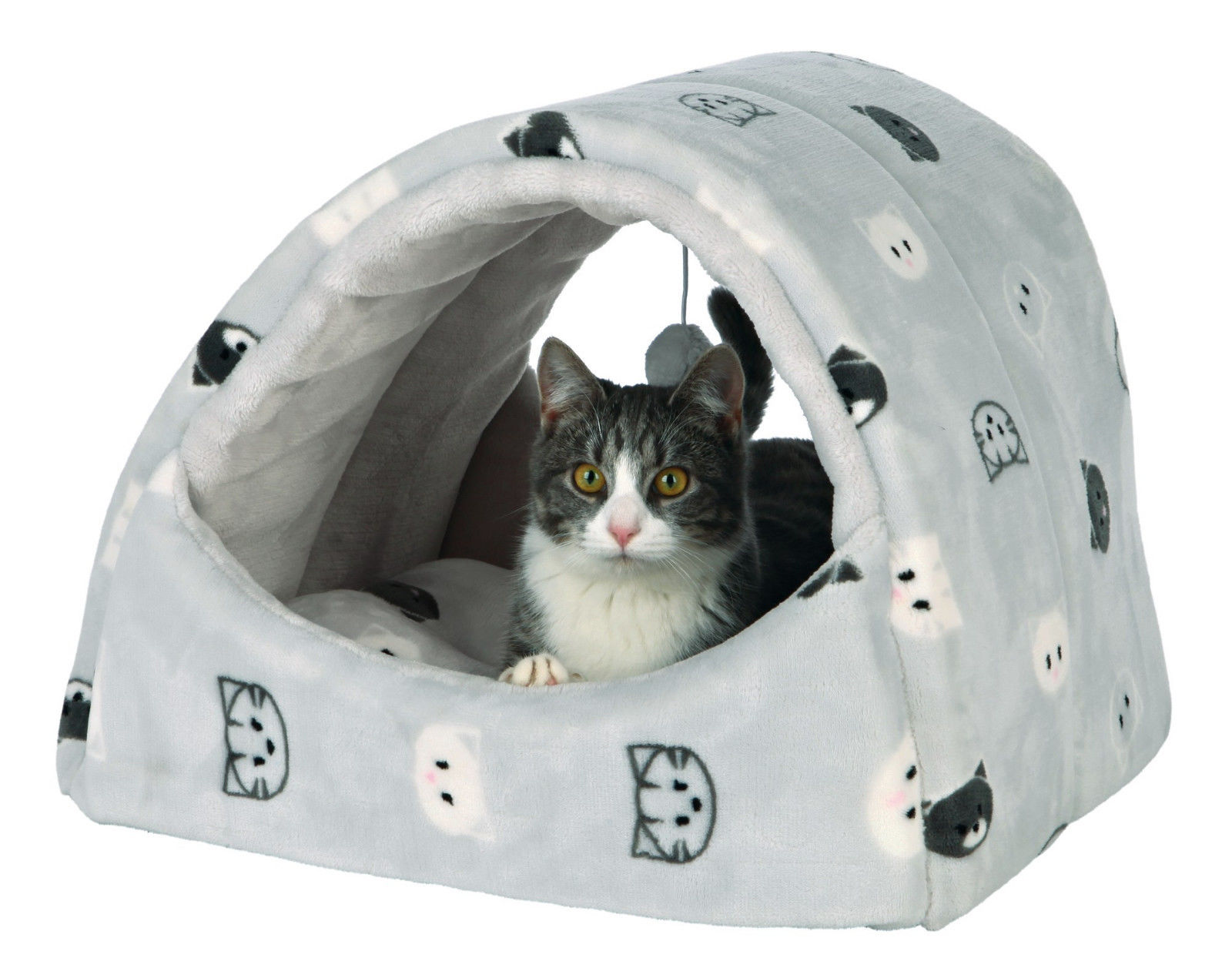 

Домик для кошек и собак Mimi Cuddly Cave 42 x 35 x 35 см / серый Trixie BGL-TX-2104