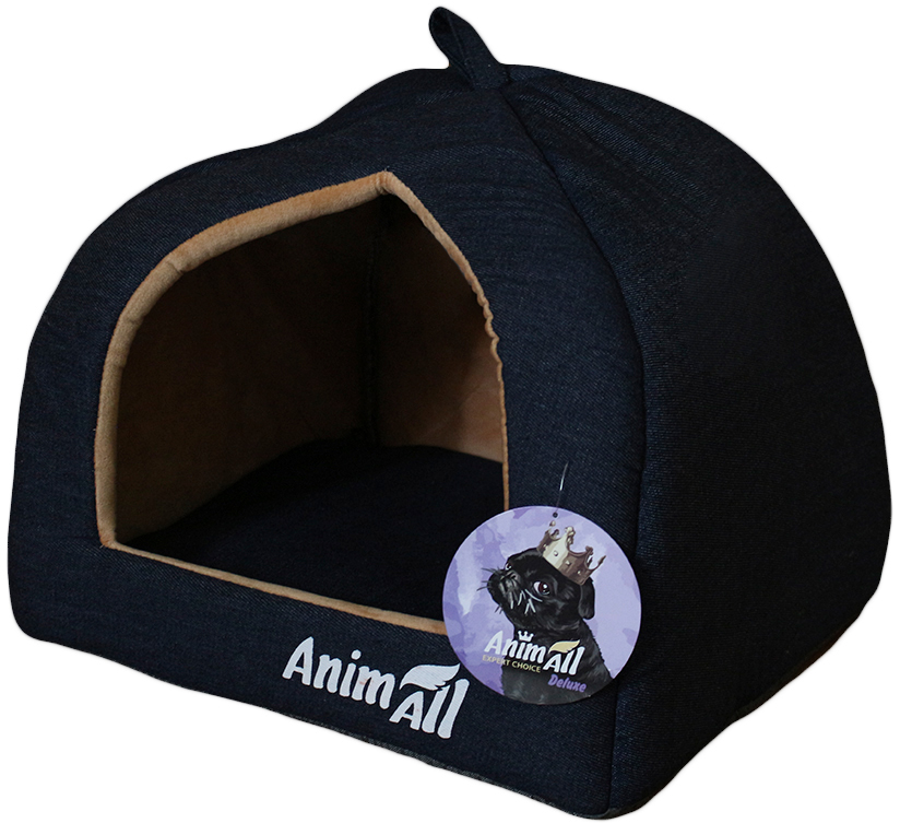 

Домик для собак и кошек темно-синий AnimAll Piter S 38 x 38 x 29 см AnimAll BGL-AL-72