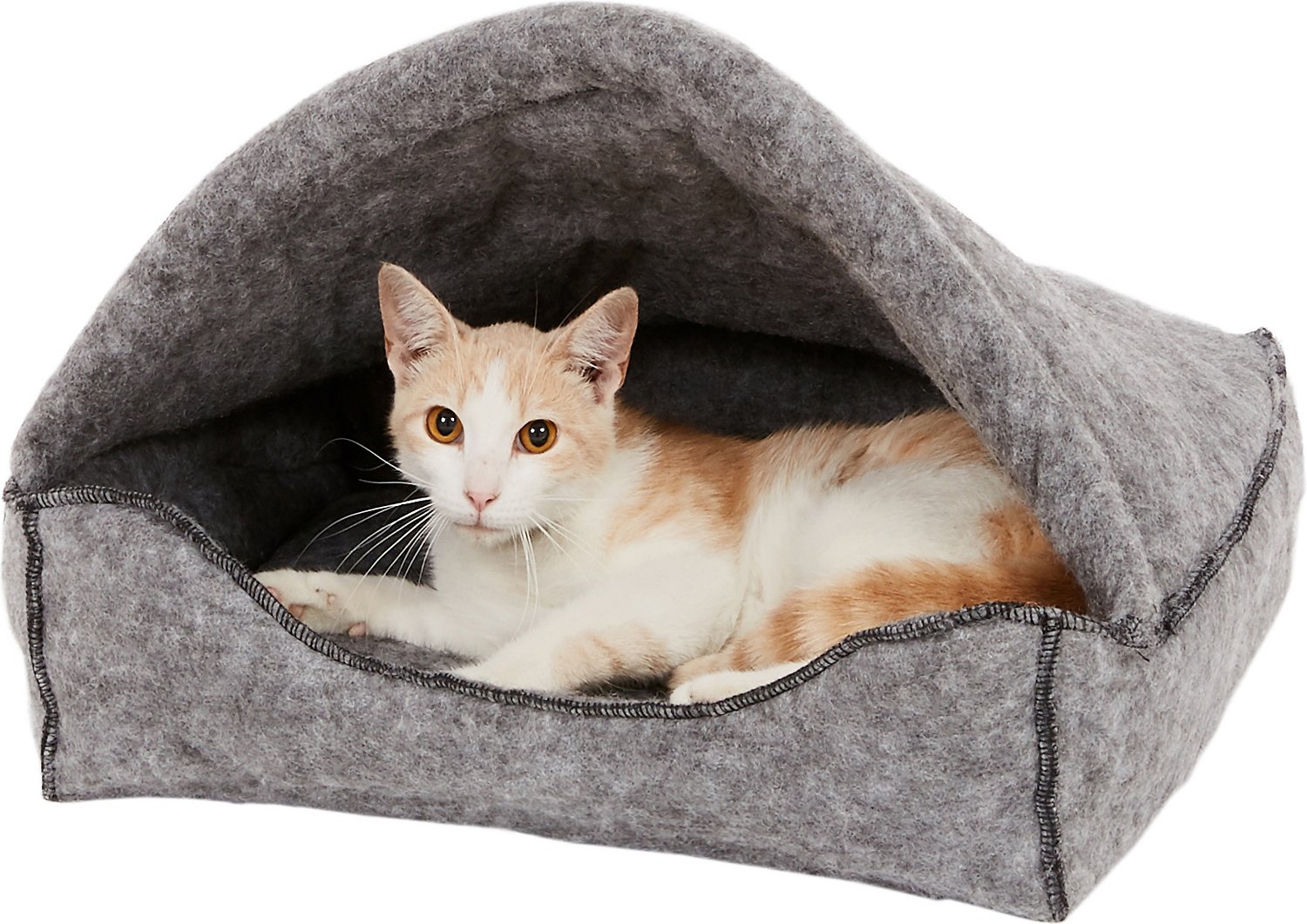 

Домик для котов Amazin` Hooded серый K&H Pet Products 43х33х28 см BGL-KH-13