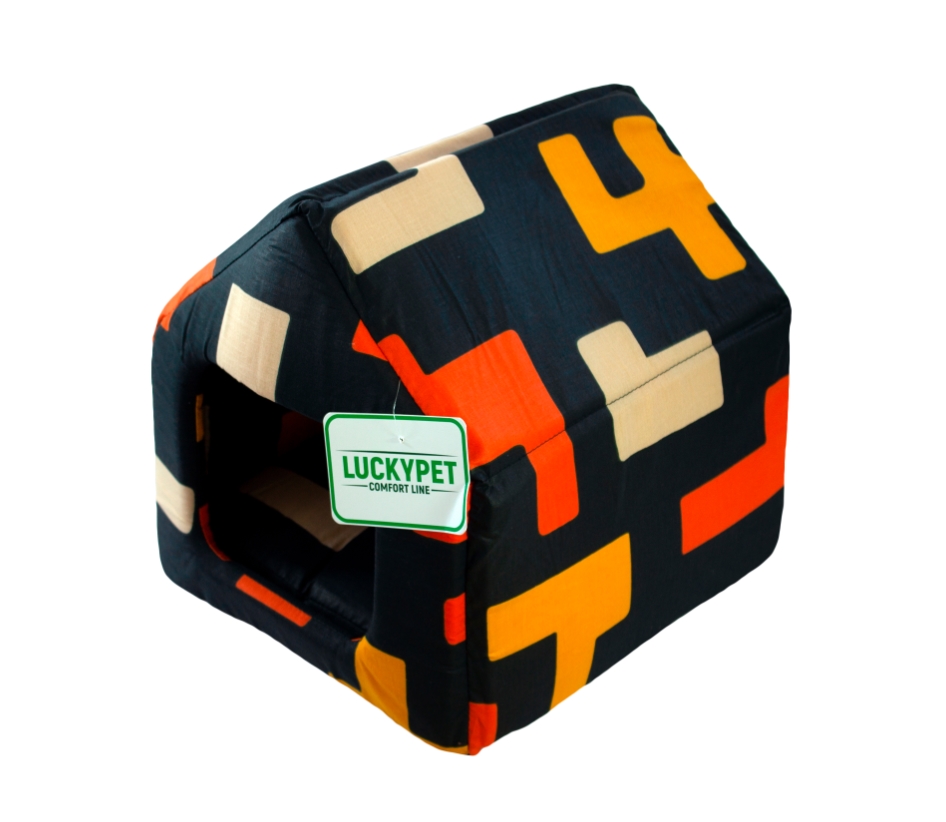 

Домик №3 для собак и котов Джеси Геометрия Lucky Pet 38х48х43 см Lucky Pet BGL-LP-82
