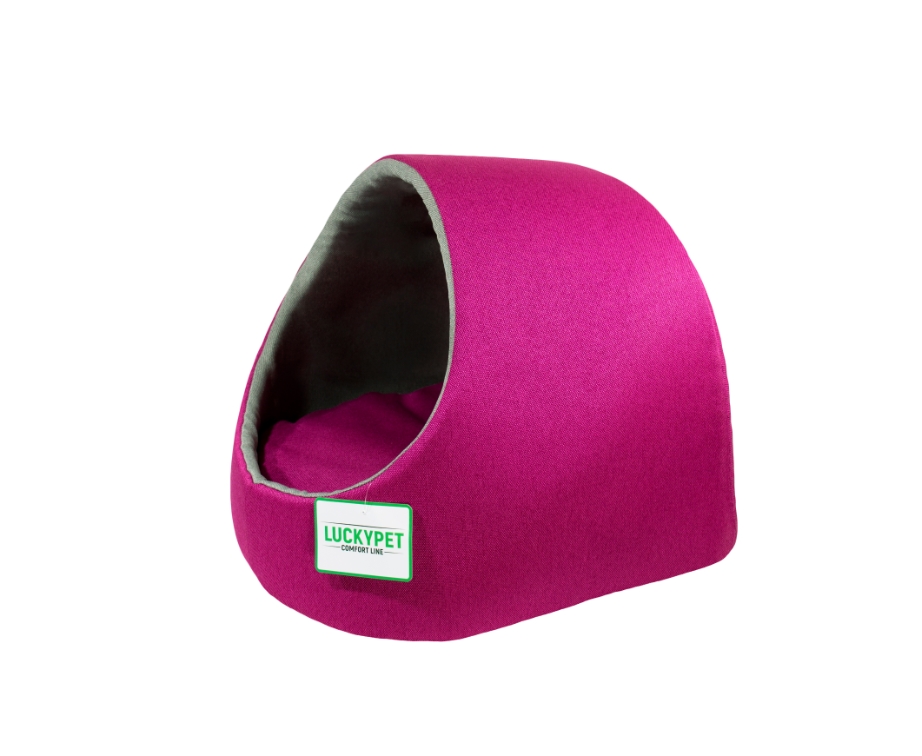 

Будка №2 для собак и котов Руди Фуксия Lucky Pet 41х42х37 см Lucky Pet BGL-LP-156