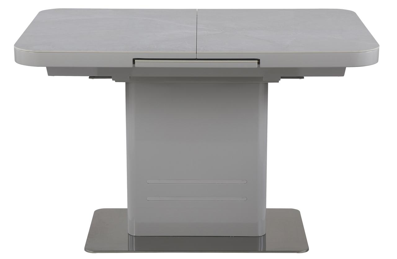 

Стол обеденный раскладной 6-8 мест Испанская Керамика Cesario Grey Pearl 120 см.