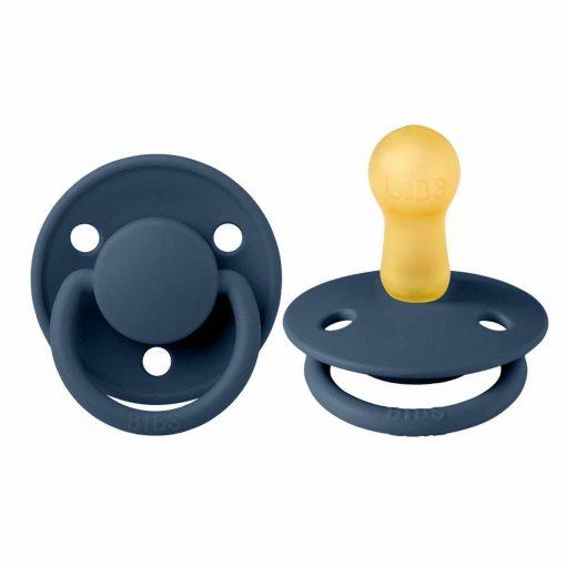 

Соска пустышка BIBS De Lux Latex Steel Blue 0-6 мес.