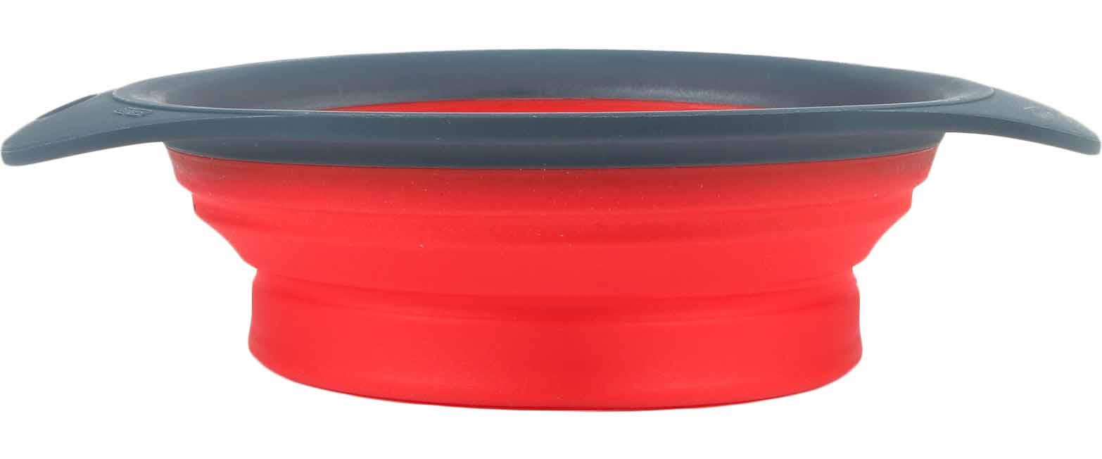 

Дорожная складная миска 1440 мл Collapsible Pet Bowl красная Dexas BGL-DX-47