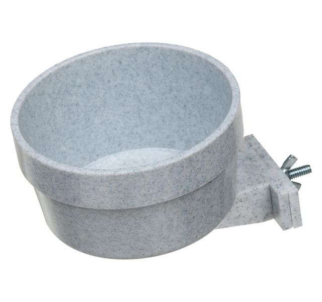 

КРОК (Crock) кормушка с креплением в клетку, пластик 300 мл Savik BGL-ZB-01289