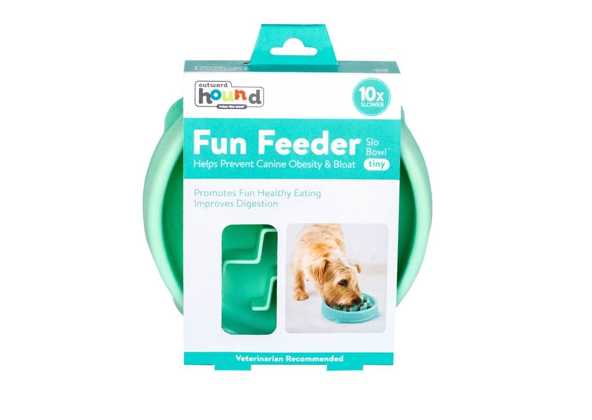 

Миска-лабиринт Fun Feeder Slo-Bowl Tiny 2.5 x 13 x 13 см 180 мл Outward Hound BGL-PT-95