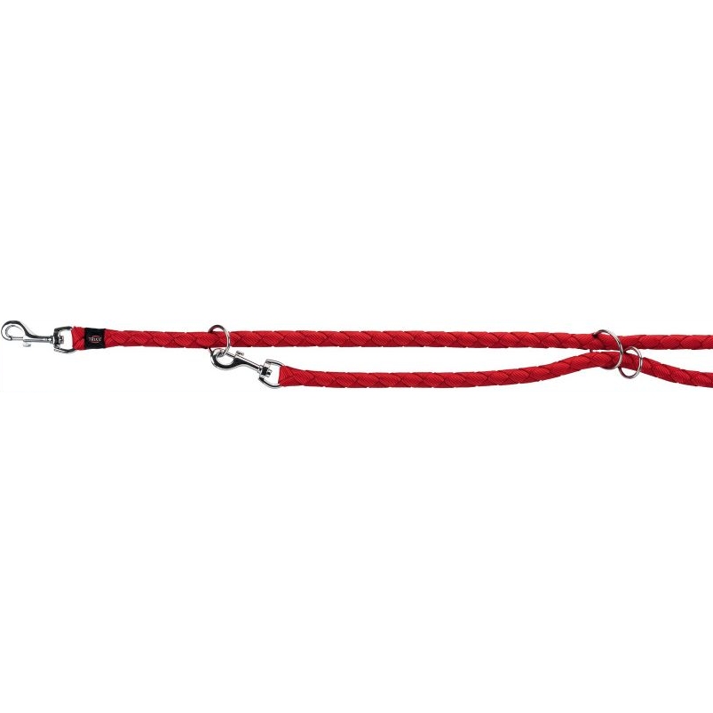 

Поводок-перестежка для собак Cavo Adjustable Leash L–XL: 2.00 м/18 мм красная Trixie BGL-TX-2388