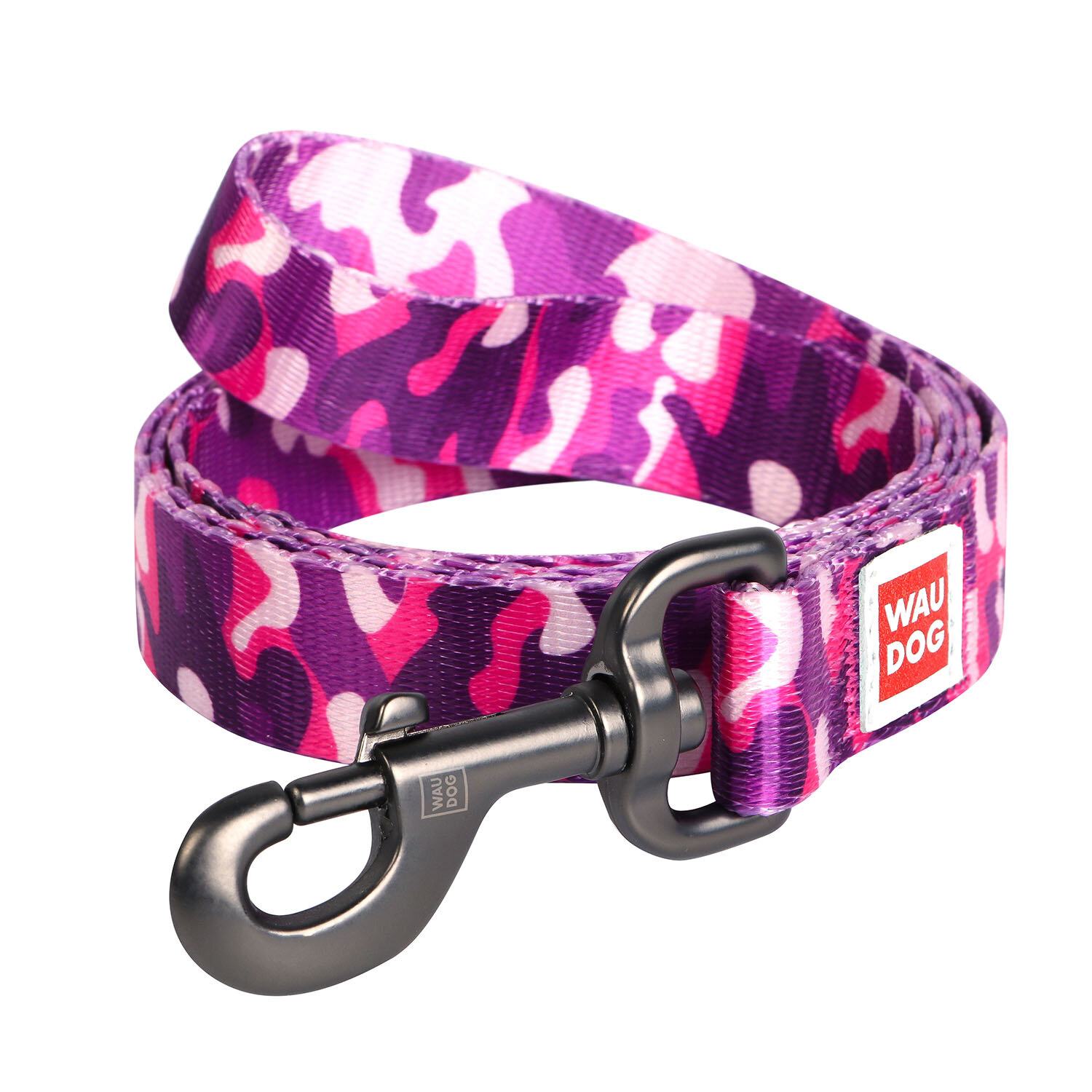 

Поводок для собак с рисунком Розовый камо Nylon WAUDOG ш. 25 мм, дл. 122 см WAUDOG BGL-WD-2137