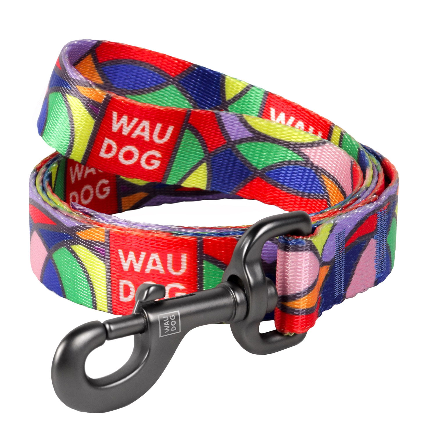 

Поводок для собак с рисунком Витраж Nylon WAUDOG ш. 20 мм, дл. 122 см WAUDOG BGL-WD-2216
