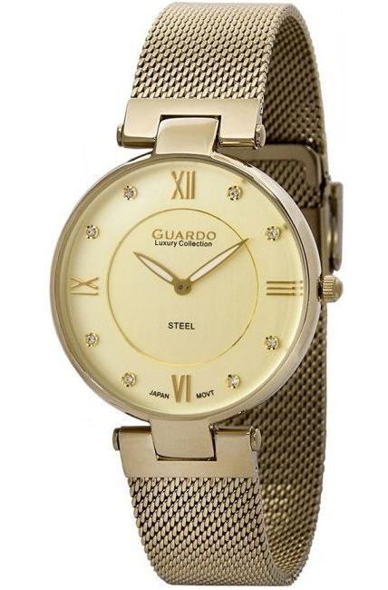 

Женские наручные часы Guardo S01862(m) GG