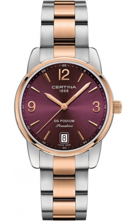 

Женские наручные часы Certina C034.210.22.427.00