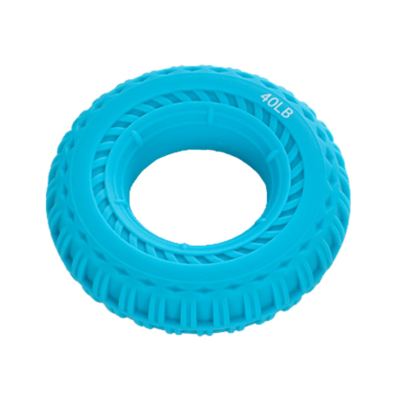 

Эспандер кистевой Кольцо "Шина" Metr+, Тренажер для мышц предплечья, резиновый, 40 lb (18.1 кг), Голубой