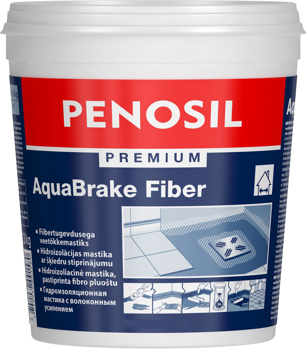 

Мастика гидроизоляционная Penosil Premium AquaBrake Fiber 7 кг (Y0008)