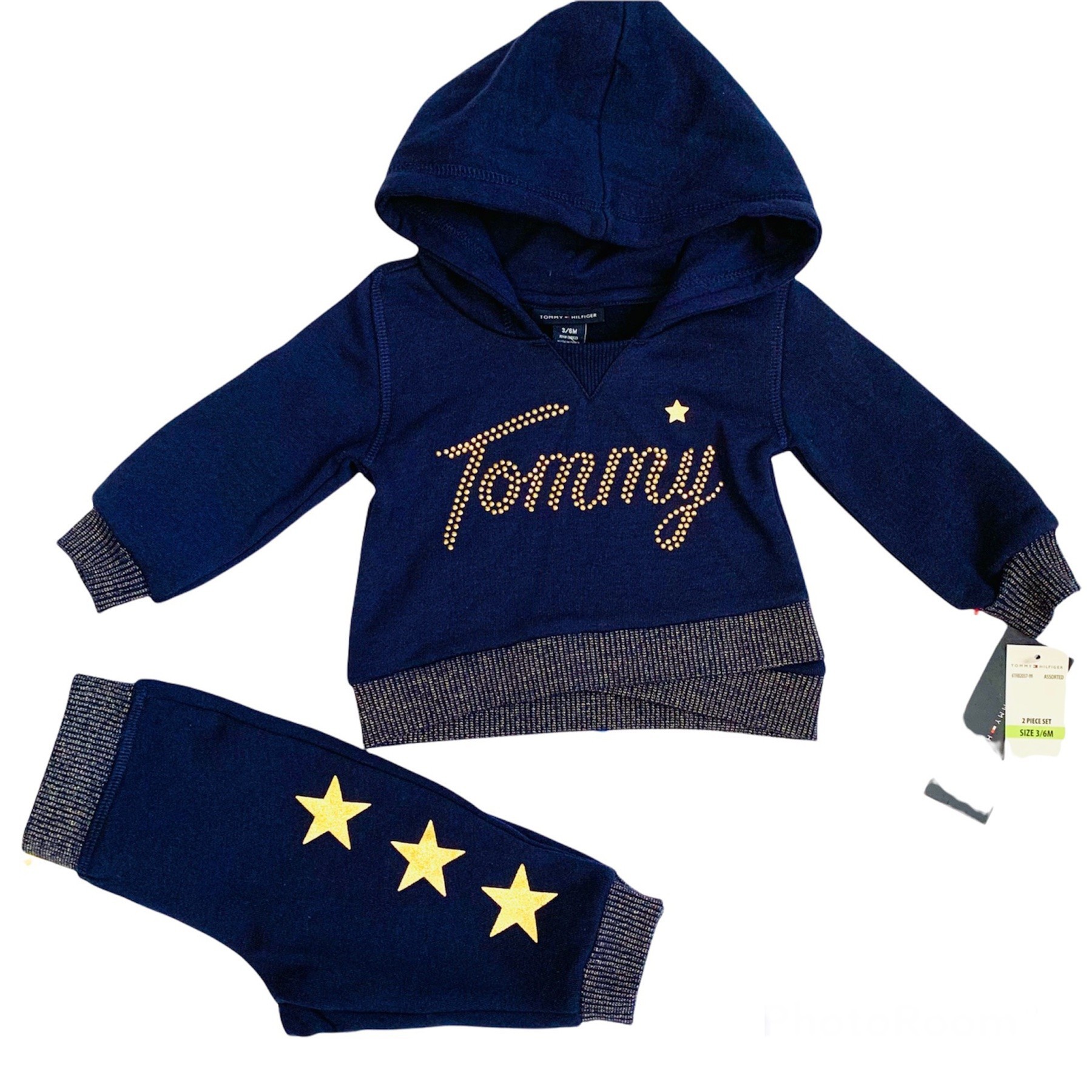 

Костюм Tommy Hilfiger 3/6 мес 56-62 см Темно-синий