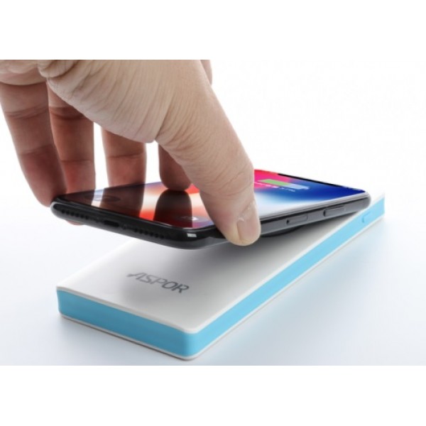 

Универсальная мобильная батарея Aspor A341W 8000mAh Blue