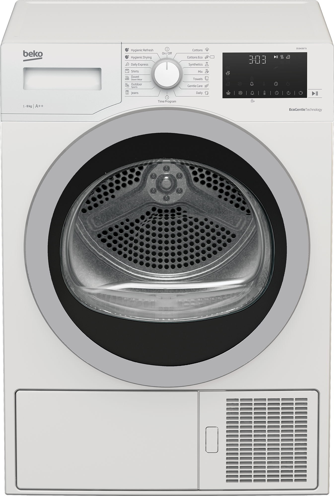 

Сушильный автомат BEKO DS8439TX