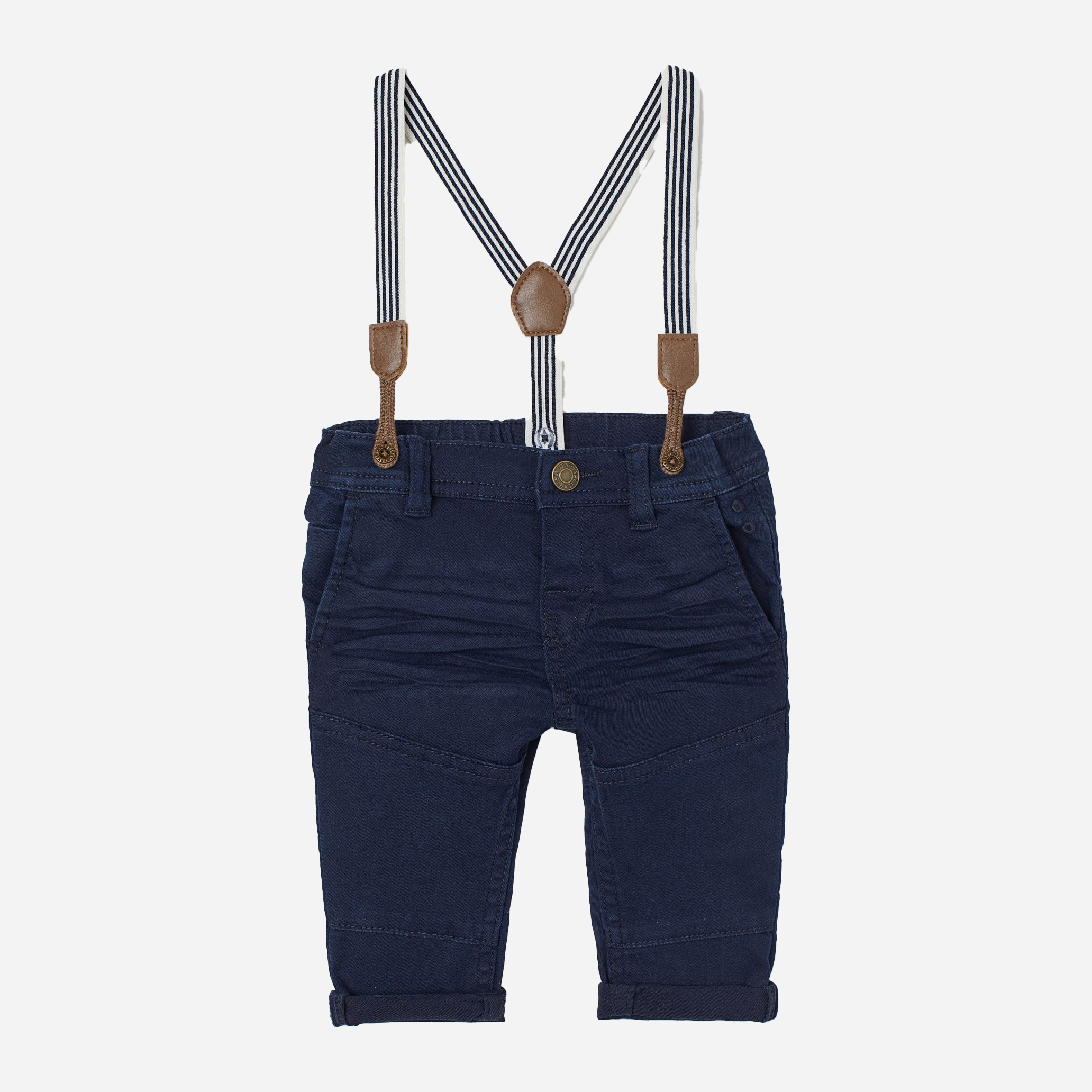 

Брюки H&M 1904-8082872 74 см Темно-синие