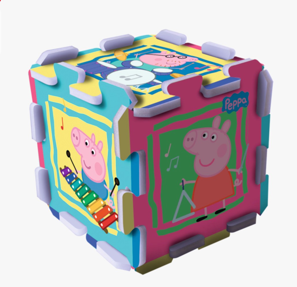 

Коврик-пазл Trefl Свинка Пепа, 8 элементов (TFL-60398)