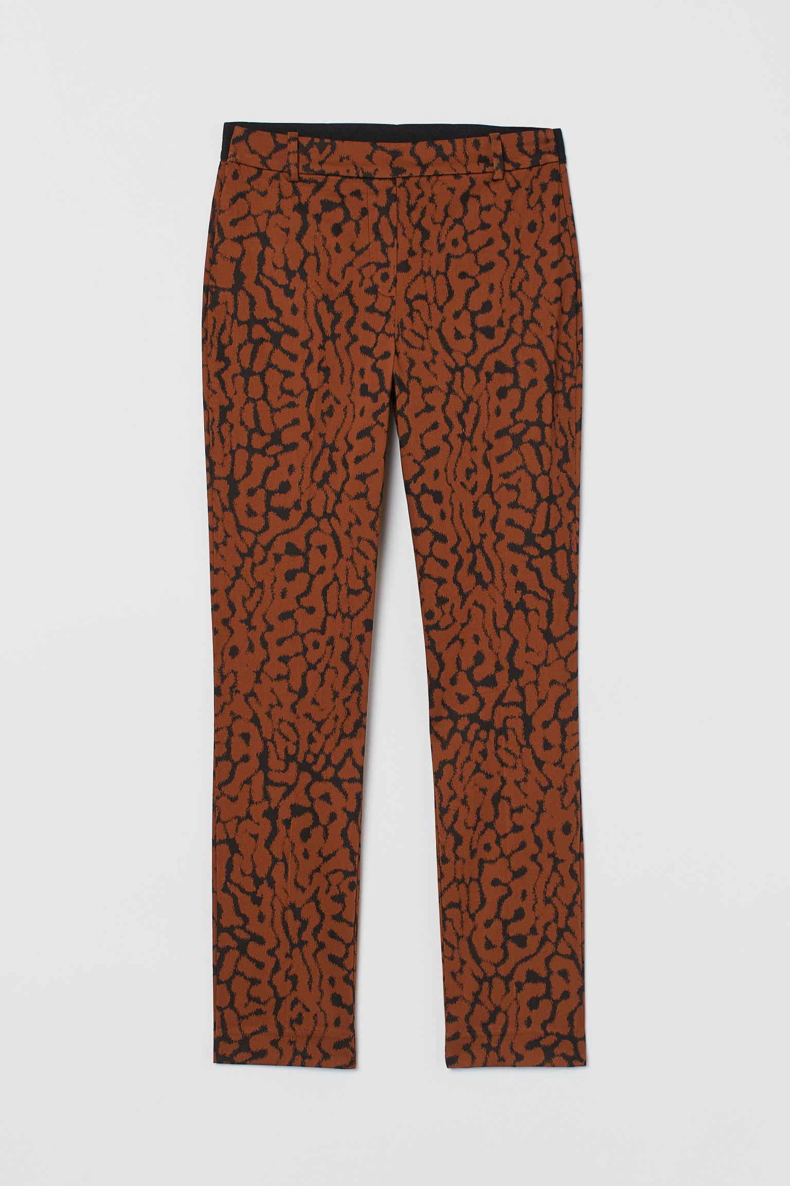

Брюки H&M  коричневый леопард 1112783346, Брюки H&M 36 коричневый леопард 1112783346