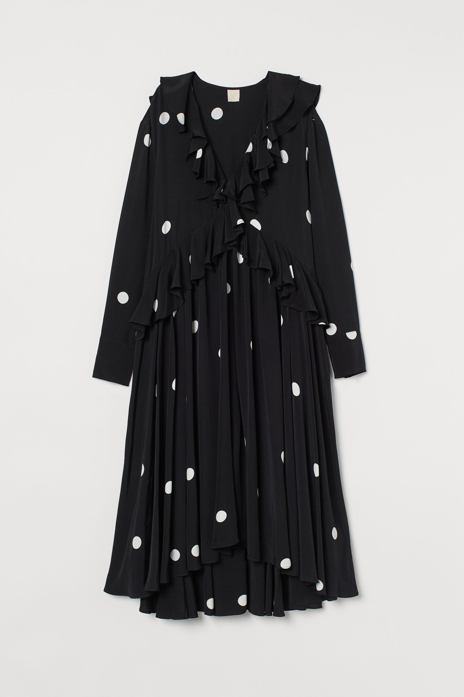 

Платье H&M S черный горох 1112870772