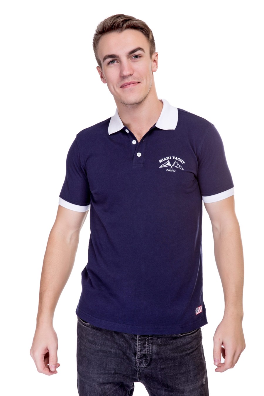 

Поло David 52 (L) Сине-белый (Blu, Поло David 52 50(L) Сине-белый (Blu)