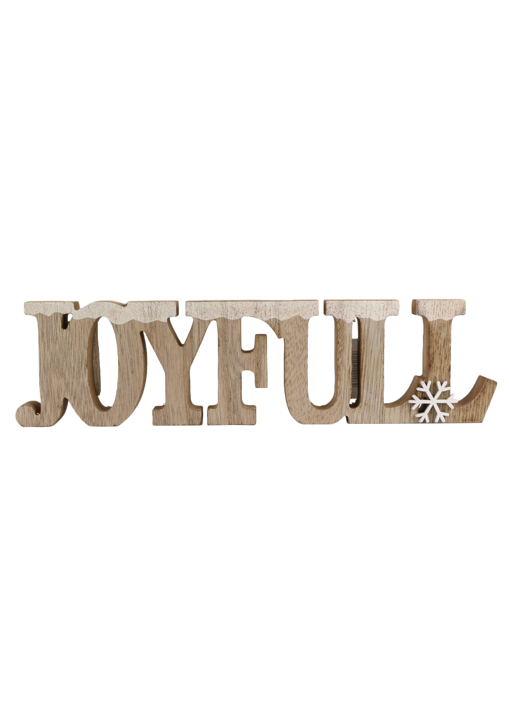 

Декоративная статуэтка "Joyfull" Christmas gifts молочный-белый NY-440082
